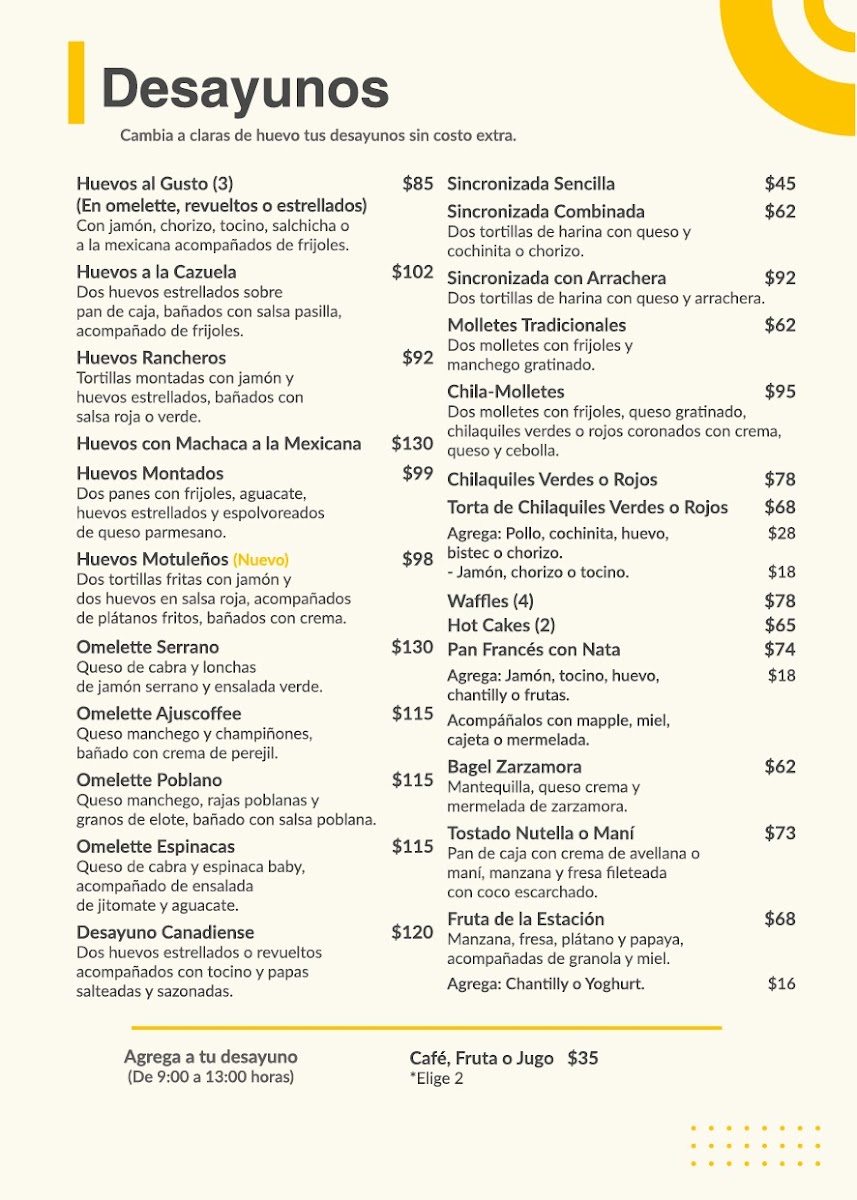 AJUSCOFFEE Menu - Image 5